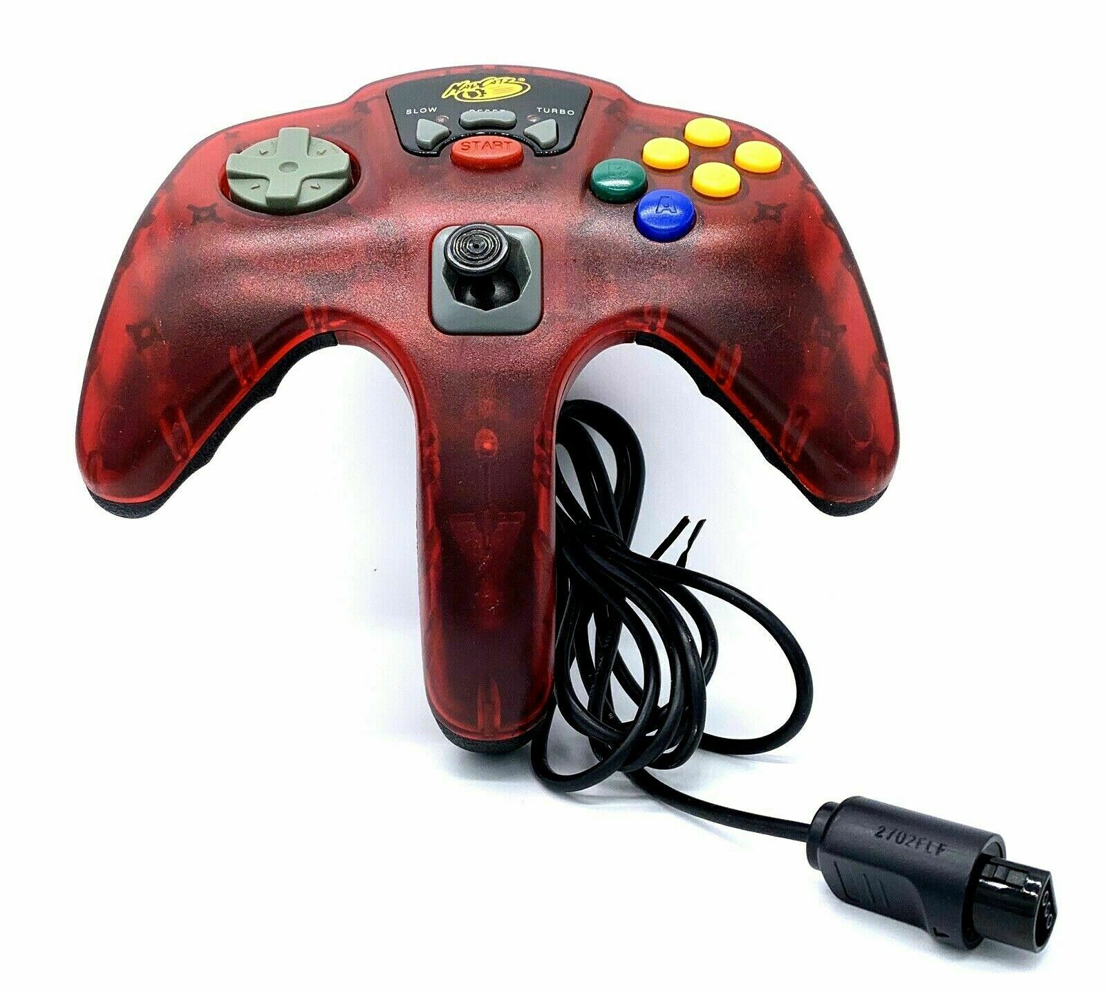 N64: CONTROLLER - GENERIC MADCATS - SLO / TURBO - VARIOUS COLORS (USED)